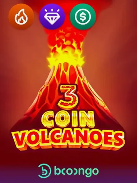 3 Coin Volcanoes slot by 3Oaks — Mounties Club